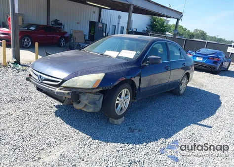 2006 Honda Accord 2.4 Lx из США, поврежденный, VIN 3HGCM564X6G703183